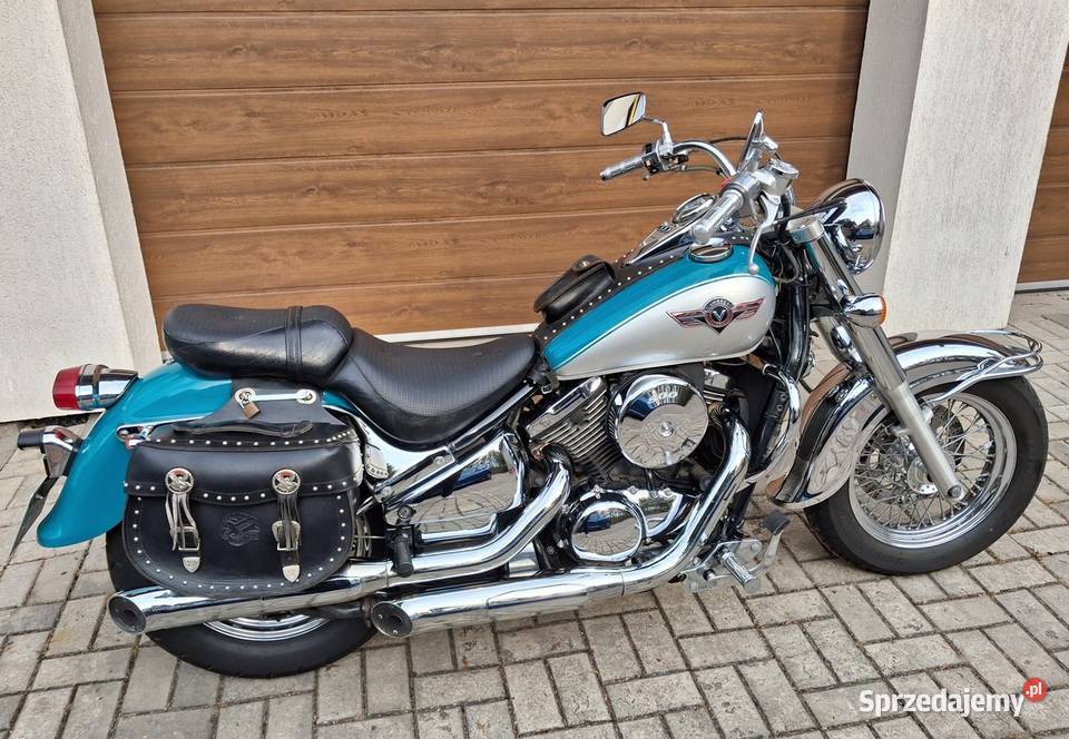 Kawasaki VN 800 sakwy dużo chromu śląskie Zawiercie