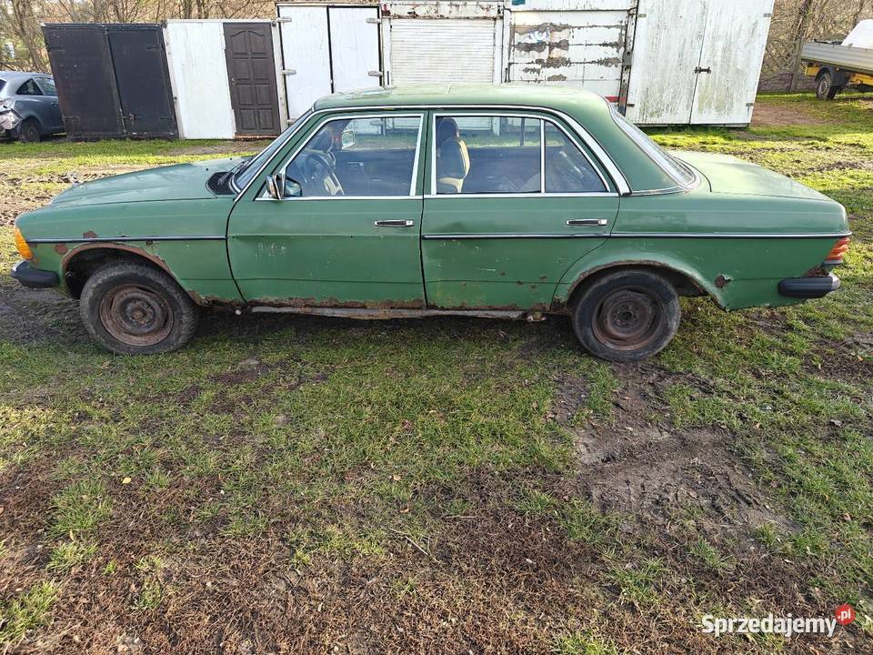 Mercedes w123 beczka 240d słaby stan w całości Pozostałe Przytyk