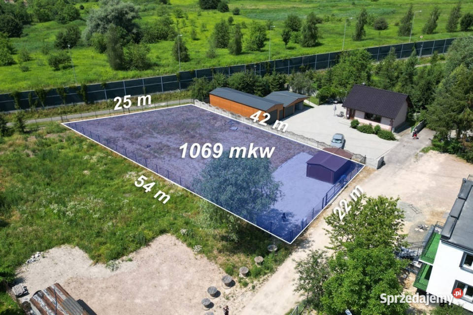 Działka w Skawinie na wynajem