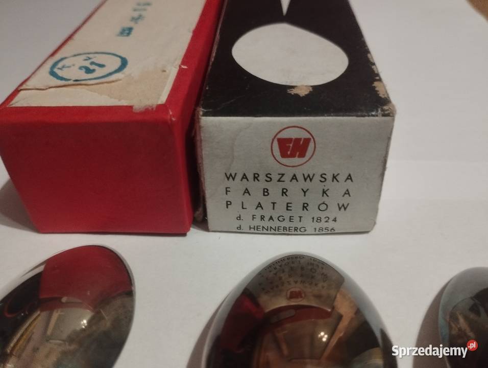 Zestaw łyżeczki bogato zdobione Gdańsk