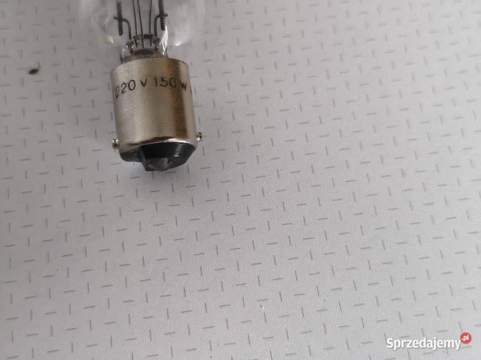 żarówka projekcyjna NARVA 220v 150wat B15s Abl Sulejówek