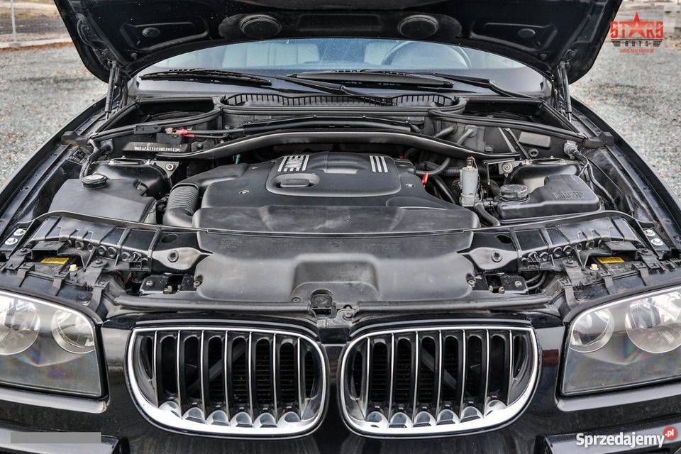 BMW X3 czarny światła przeciwmgłowe Żory