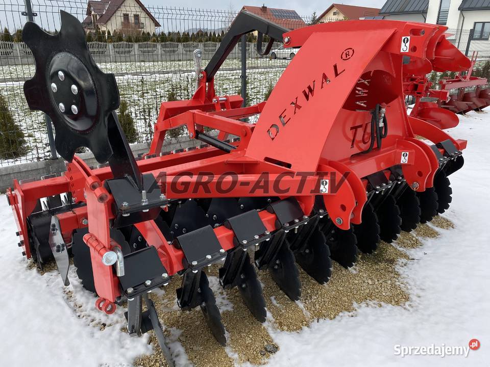 Agregat talerzowy TUR hydropak 250 m wał rurowy Maszyny uprawowe Zamość