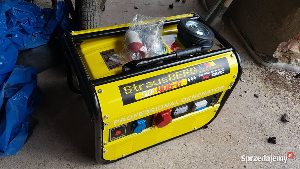 Agregat prądotwórczy Generator StrausBerg SR406G Sosnowiec