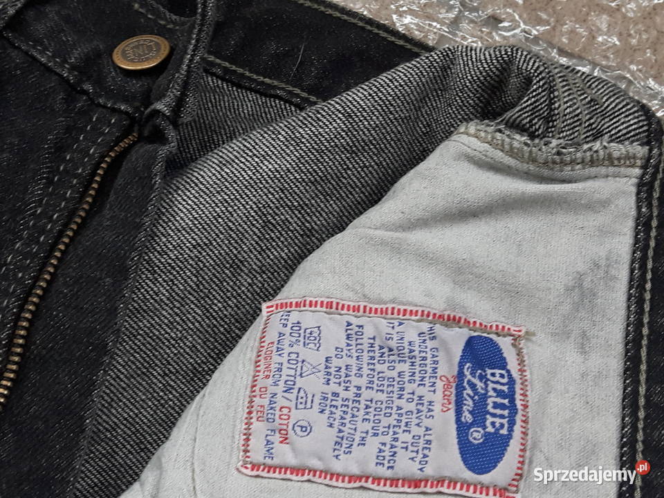 Spodnie jeans Blue Line rozmiar 76 L32 Nowe i sprzedam