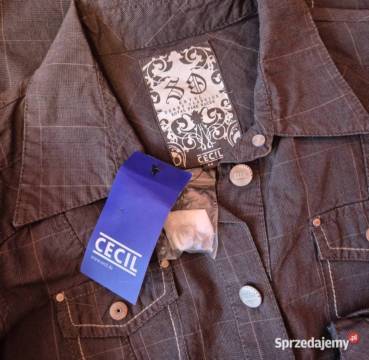 Sukienka koszulowa w kratę Odzież damska Brzesko sprzedam