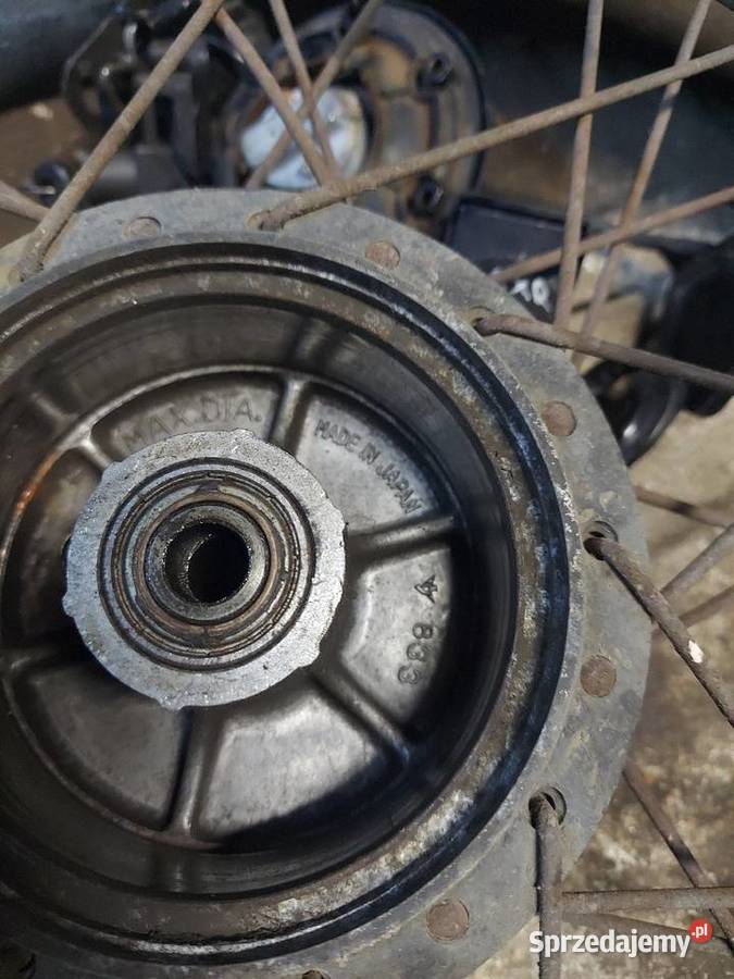 Yamaha DT 50 MX koło tył tylnie felga dt50 tylne Części i akcesoria motocyklowe dolnośląskie Jelenia Góra