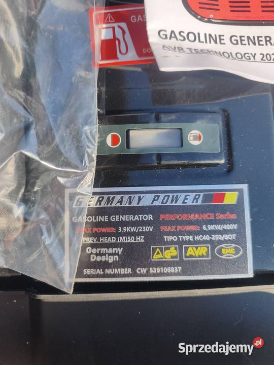 Agregat prądotwórczy rfn64i