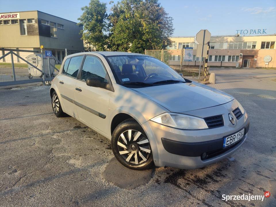 Renault Megane 2 14 16v LPG klima Długie opłaty 1400cm3 Łódź