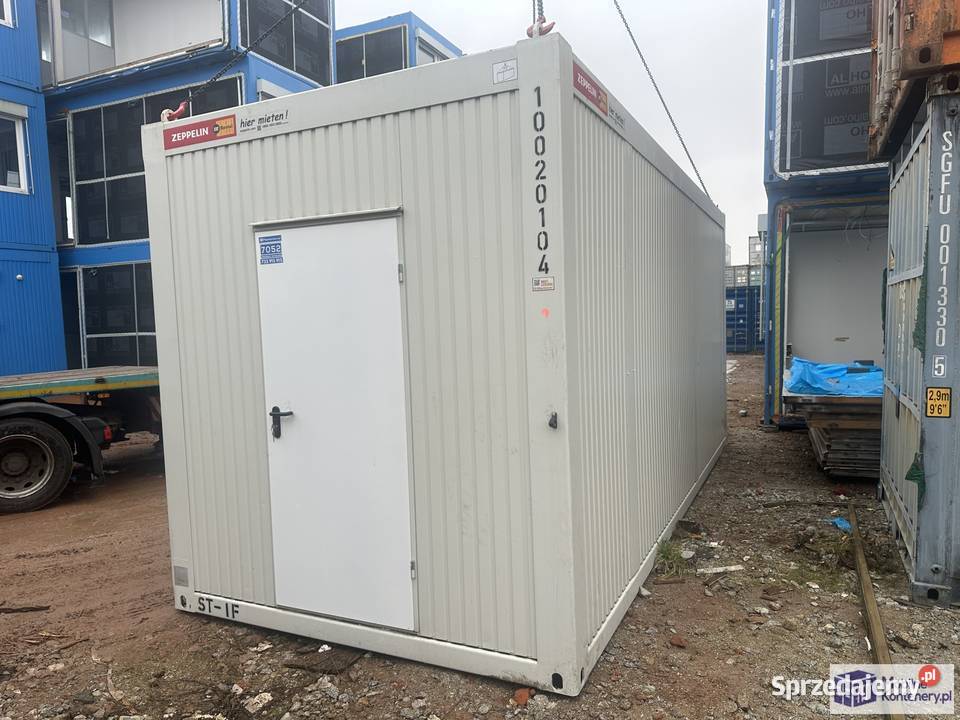 KONTENER BIUROWY SZATNIA ZAPLECZE BUDOWY 256
