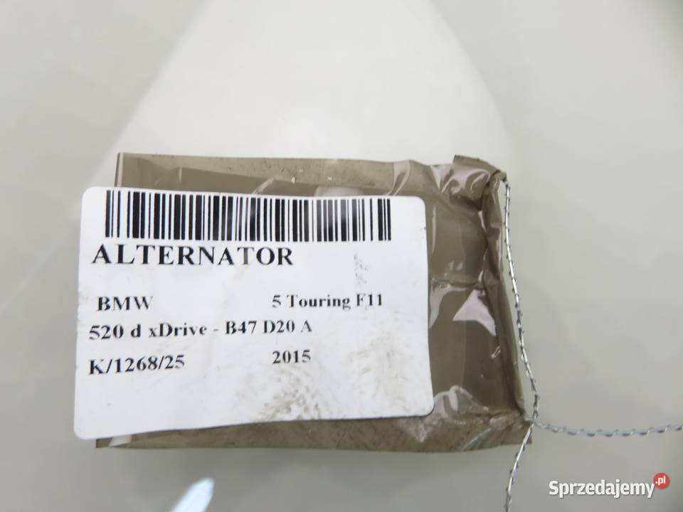 ALTERNATOR BMW F11 520 d 7646814 osobowe Układ elektryczny silnika sprzedam