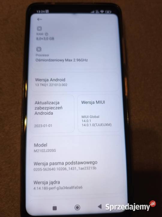 Sprzedam telefon Poco x3 pro NFC sprzedam