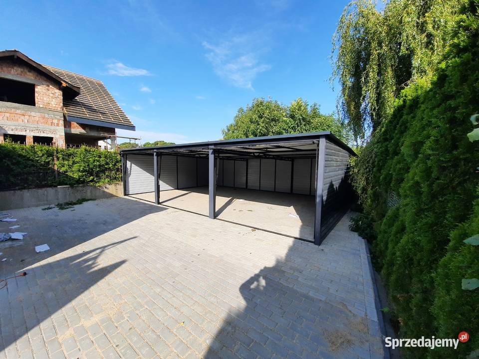 Grafitowy Garaż Blaszany śląskie