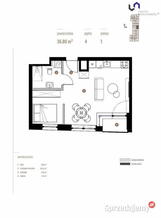 sprzedaży mieszkania 368m2 2pokojowe Katowice