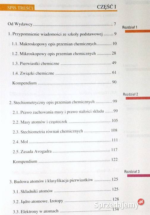Chemia licealistów Podstawy cz 1 Krzysztof miękka