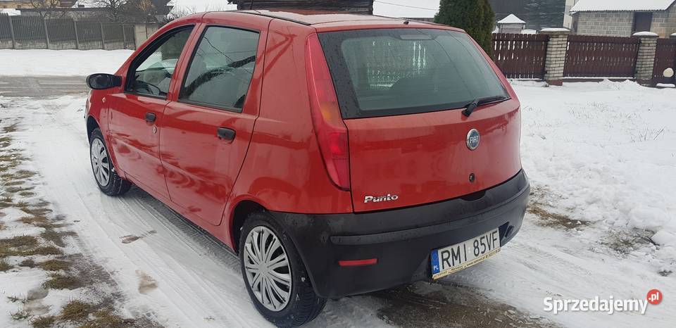 Fiat punto 12 benzyna 128 przebiegu 128000km Kielce