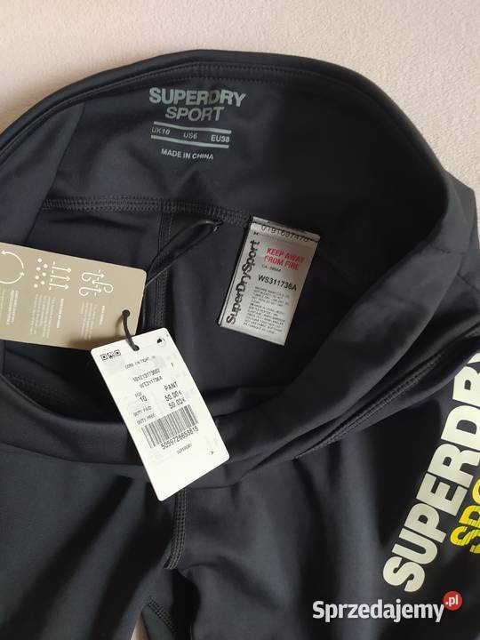 Superdry Sport legginsy nowe SM