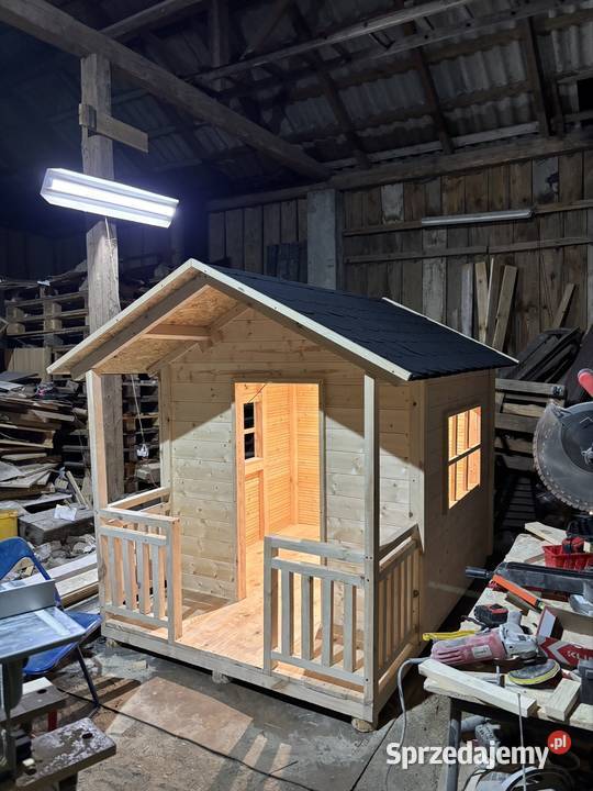 DOMEK dzieci drewniany Domki drewniane
