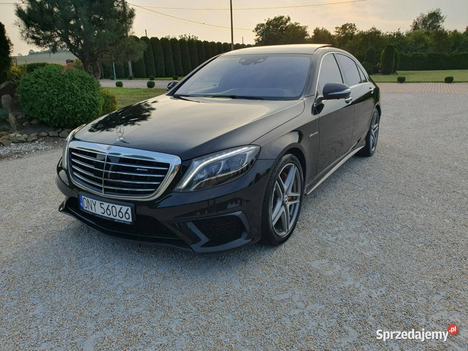 Mercedes S 63 AMG 585 Karbon Ceramika Burmester Motoryzacja opolskie Strobice