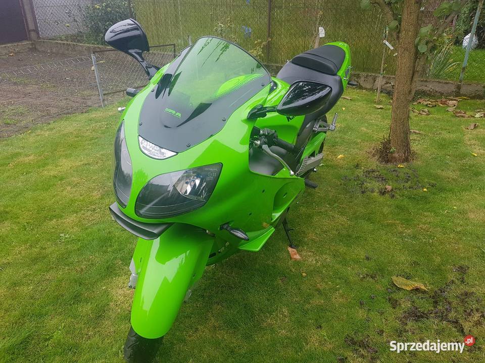 Kawasaki zx12r ninja candy lime green garażowany wielkopolskie Opalenica sprzedam