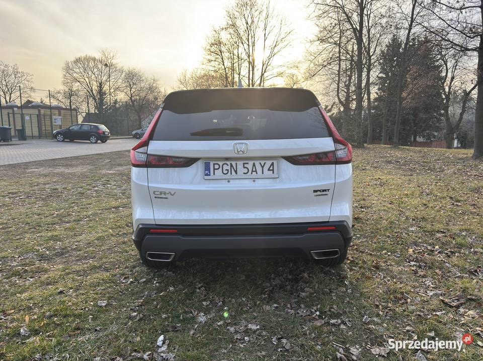 Honda CRV hybryda 204 bogate wyposażenie czujnik parkowania Gniezno