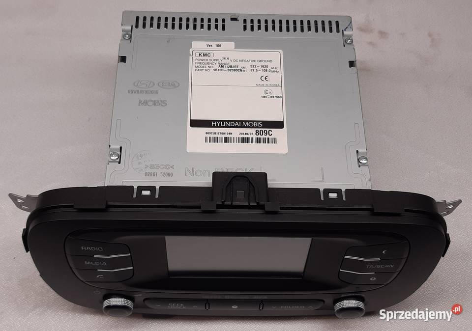 RADIO CD KIA SOUL AM112B2EE 96180B2090 Mielęcin