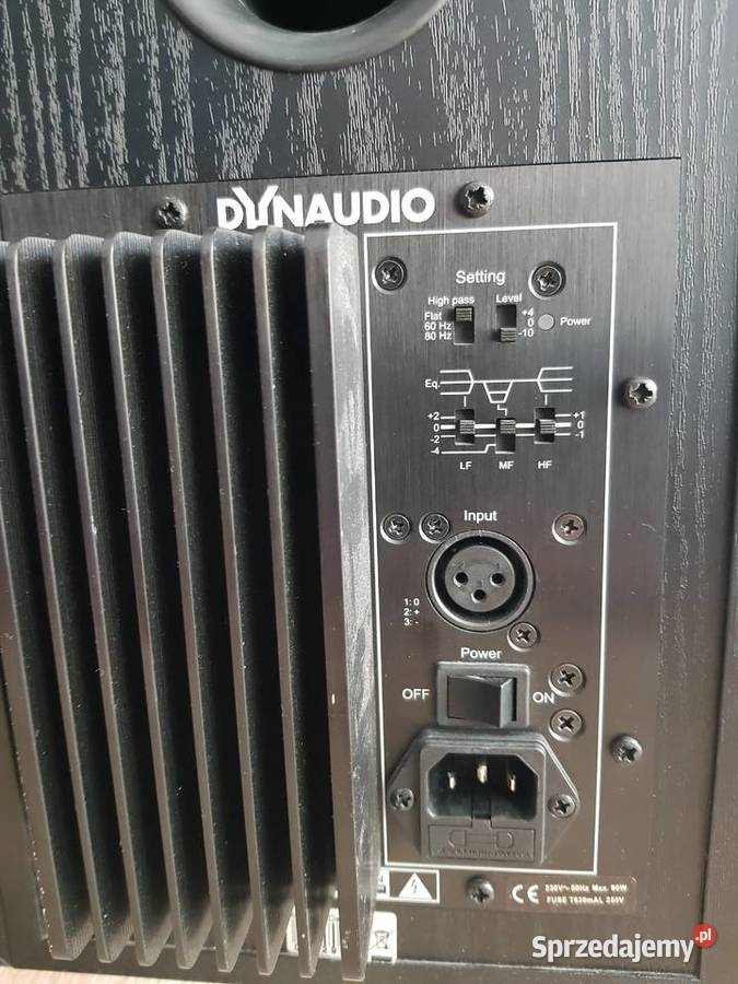 Monnitory Dynaudio BM5A mkII potencjometr Słuchawki i głośniki Jędrzejów sprzedam