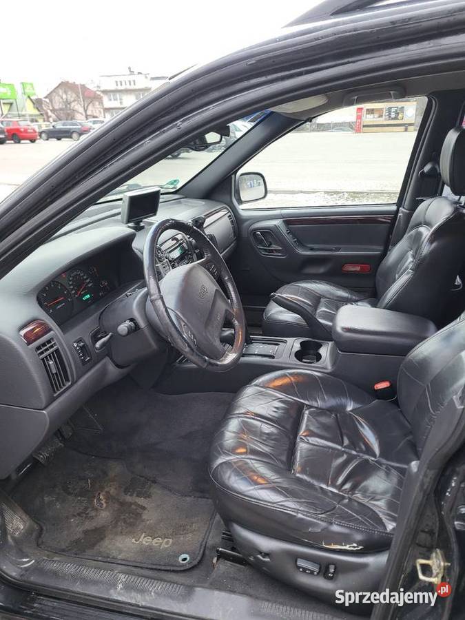 Jeep grand cherokee 40 benzyna czarny Różaniec