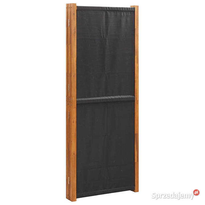 Parawan 4panelowy czarny 280 x 180 WM319180 Warszawa sprzedam