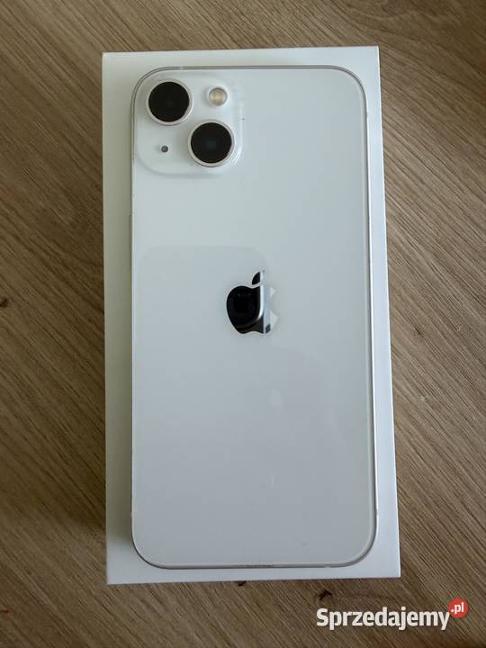 iPhone 13 128GB biały 100 baterii podlaskie Łomża