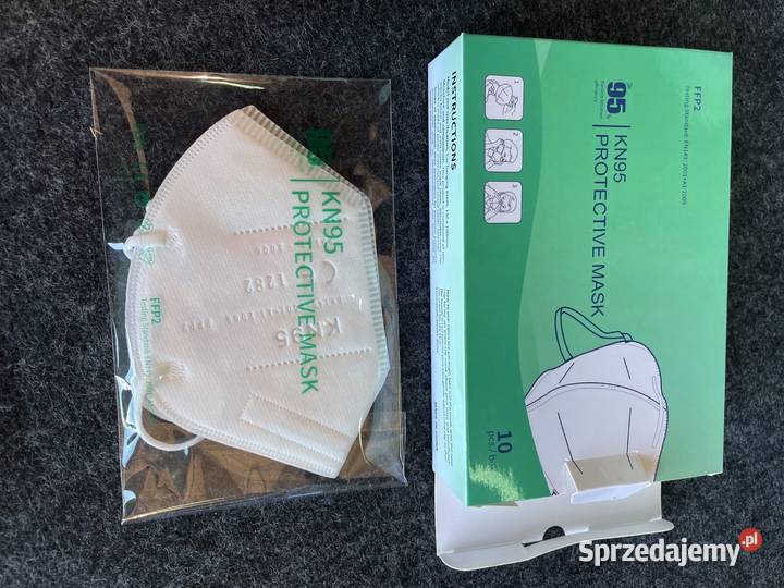 Maska ochronna KN95 FFP2 certyfikaty pakiet 2640 Radomsko