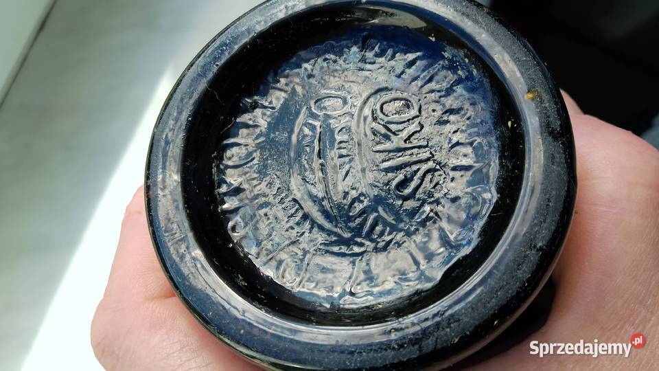 Stara butelka Pasikonik Porcelana i szkło Nakło nad Notecią