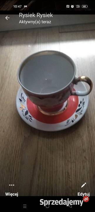 Dwie duże filiżanki RosjaUkraina Choszczno sprzedam