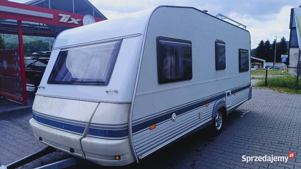 przyczepa kempingowa campingowa kemping OKAZJA Międzybrodzie Bialskie