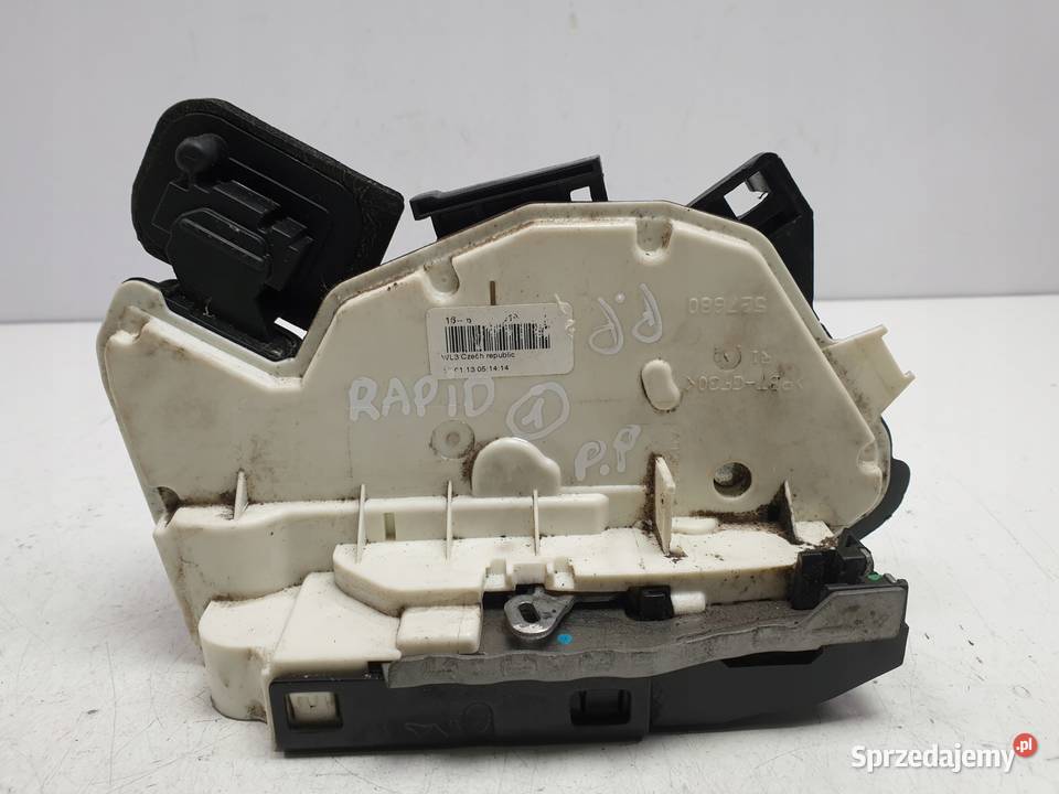 Skoda Rapid ZAMEK DRZWI prawy przód PASAŻERA lubelskie Rudka sprzedam