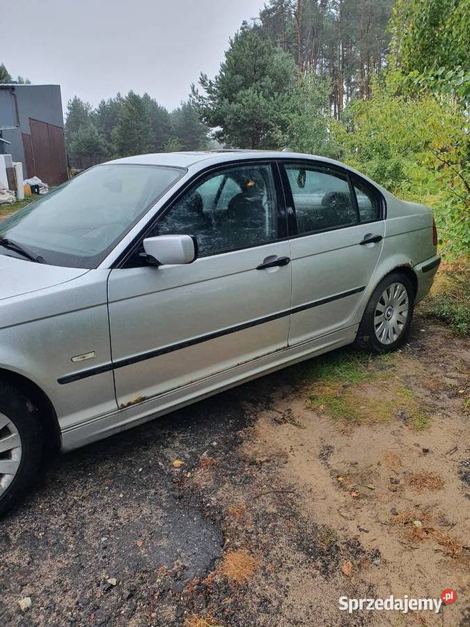 Bmw E46 20d 136 01r na śrubki titansilber Samochody na części Gostynin