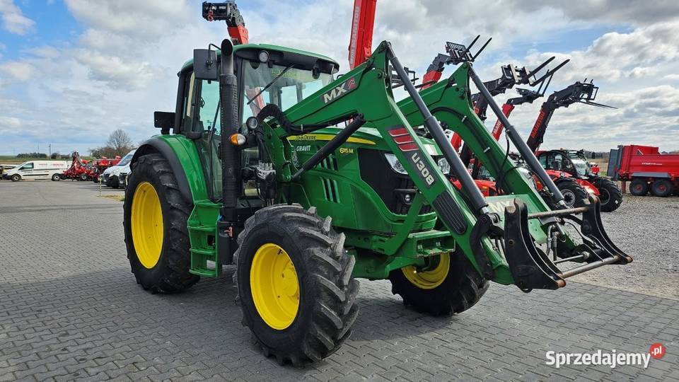 Ciągnik rolniczy John Deere 6115M z ładowaczem lubelskie Jatutów sprzedam