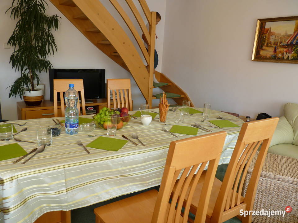 Stół rozkładany drewniany olcha 130230x90 lampa Meble sprzedam