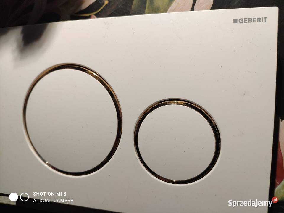 Przycisk GEBERIT Omega 20 białozłoty Słupsk