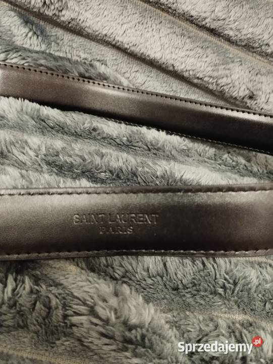 Nowy czarny pasek Saint Laurent długość 100 Warszawa