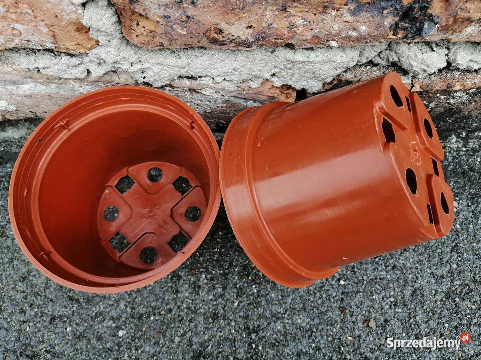 Doniczki produkcyjne śr 11 05L okrągłe Terakota Siewierz