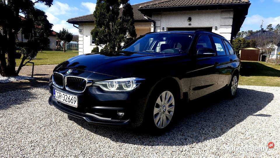 Sprzedam bmw 318d f31 silnik b47 led Seria 3 Grudziądz