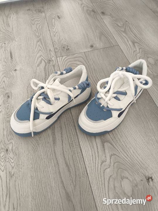 Sportowe sneakersy damskie RoyalFashion błękit wielkopolskie