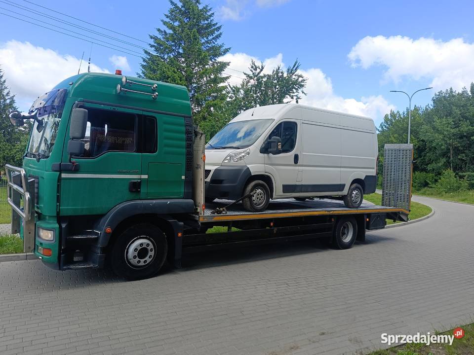 Man 15280 Auto laweta Pomoc Drogowa 6800cm3 podlaskie Grajewo sprzedam