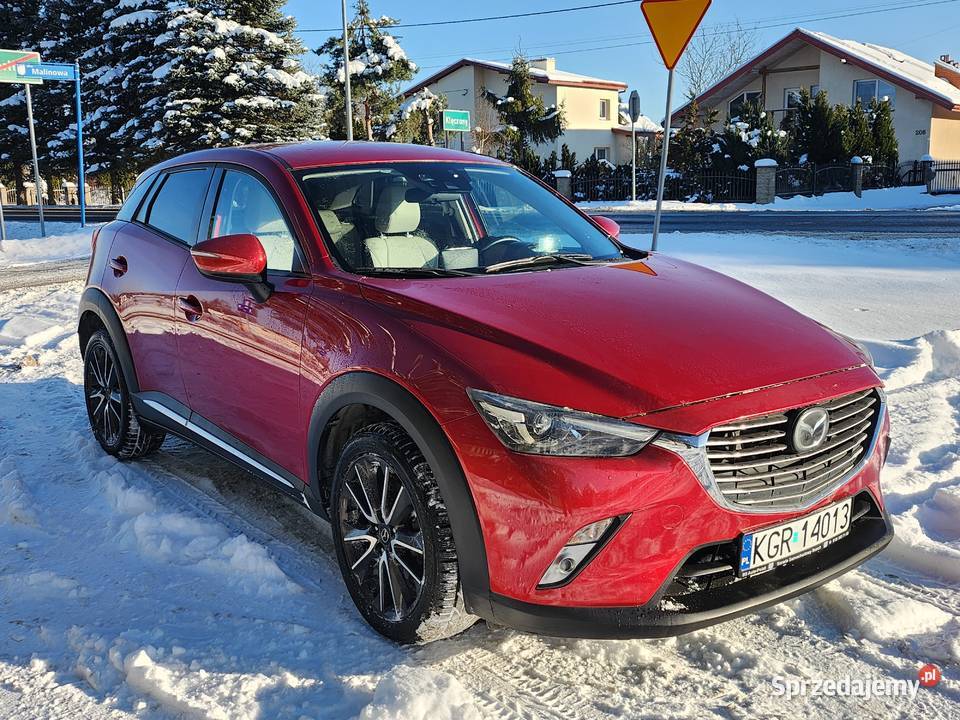 Mazda CX3 15d SKYACTIV 4x4 AUTOMAT Full czujnik deszczu Gorlice