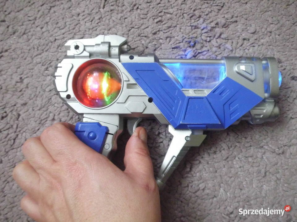 Pistolet SPACE GUARDIAN światło dźwięk wibracje 3 lata+ Starogard Gdański