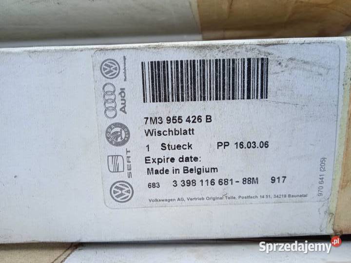 WYCIERACZKA SZYBY ORGINAŁ VW SEATFORD NOWE Rok produkcji 2024