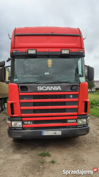 Scania 114L 380 CAŁOŚĆ SILNIK sprawna pełny VAT