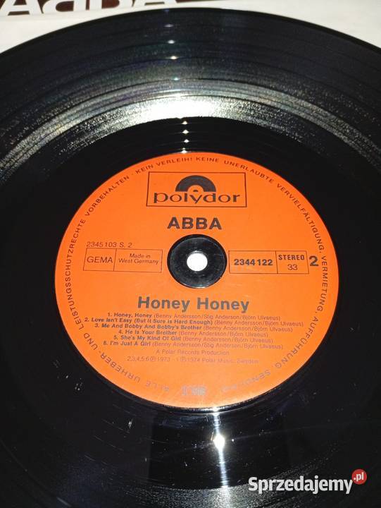 Abba Honey Honey 1 płyta Rumia