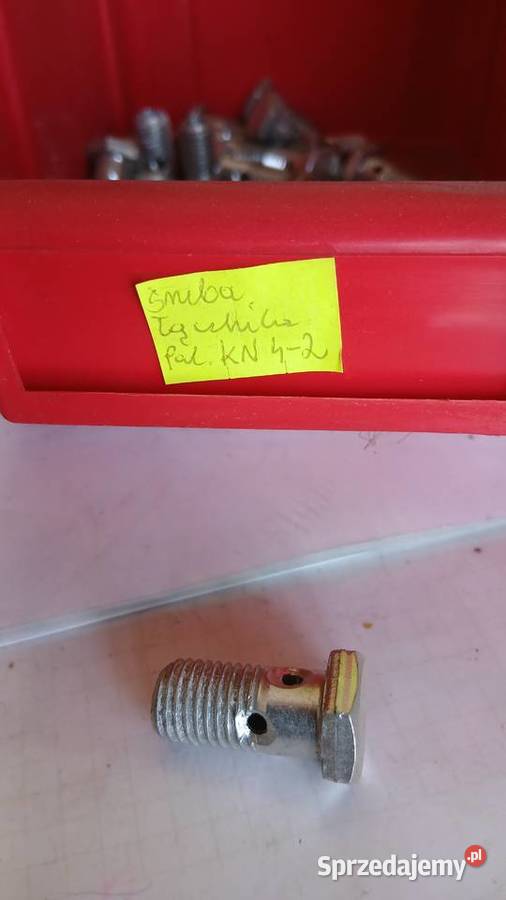 Śruba przelewowa łącznika paliwa KN42 Ursus C Radomsko